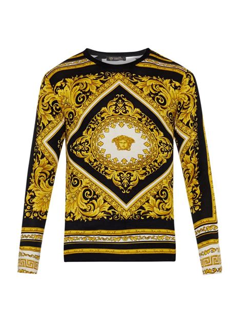 versace pulli schwarz|Versace knitwear for men.